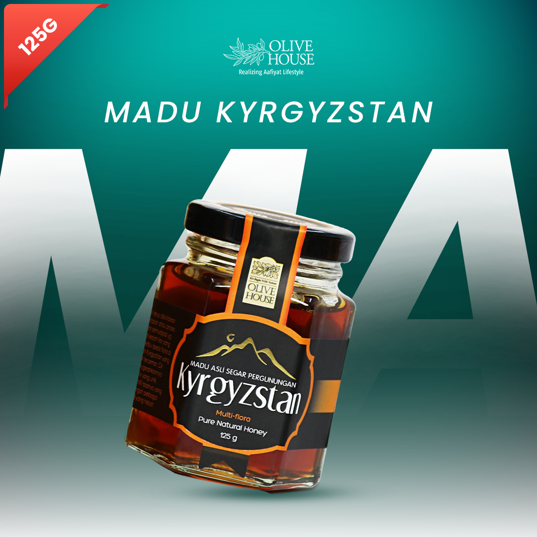 Madu Dari Pergunungan Kyrgyzstan (125g)