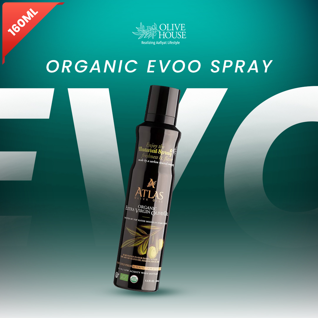 Organic Extra Virgin Olive Oil Spray (160ml)