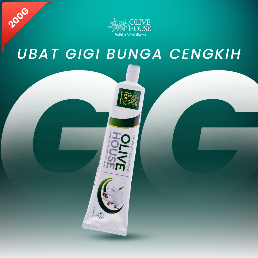 Ubat Gigi Herba Dengan Bunga Cengkih (200GM)